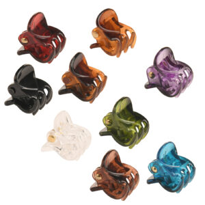 oly-d85c7d0260e75552d32e0761fcf83f50 Wholesale Korean Kidsren's Plastic Small Spring Clip Braided Hair Small Claw Hairpin Top Clip Hair Accessories Hair Grab Jewelry Grab Clip