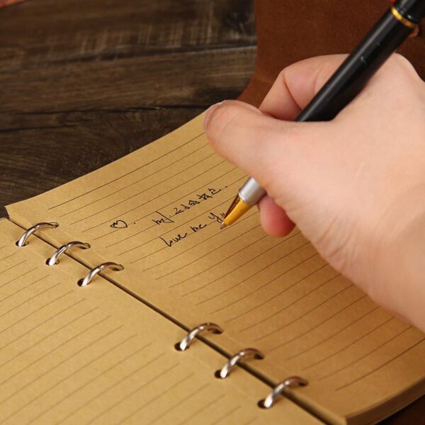 Wholesale Factory wholesale notebook popular strap creative retro Kraft paper hand book