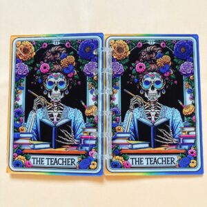 A742-tarot card notebook-teacher ((with inner pages and buckles)