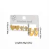 Wholesale Elegant Cross Heart Shaped Hoop Earrings Women's Fashion Jewelry Minimalist Design Half Diamond Plain Circle Stylish Sensation