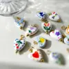 Wholesale Heart Shape Ceramic Pendant For Women In Hawaiian Style, Perfect For Casual Wear