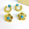 oly-d997e6f072e46782d2d543eb043fe8b2 Wholesale All-Match Stainless Steel Earrings French Retro Artistic Earrings Court Style Fashion Light Luxury High-Level