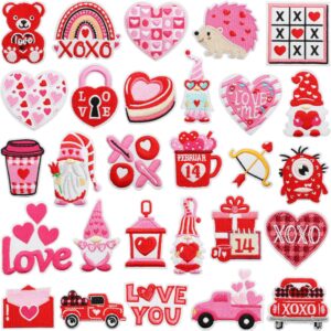 Wholesale Valentine's Day Embroidered Cloth Sticker Little Monster Holiday Dress Patch I Love You Couple Clothes Decorative Embroidered Patch