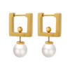 Wholesale  Imitation Pearl Niche Earrings One Decoration Three Wear  Valentine's Day Gift Earrings Jewelry