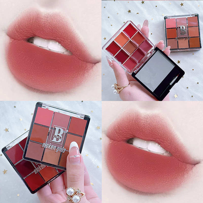 Wholesale Lipstick, Lip Gloss, Palette, Color Matchinging, Studio Wedding Beauty Teaching Lip Gloss Cream, Drop Shipping