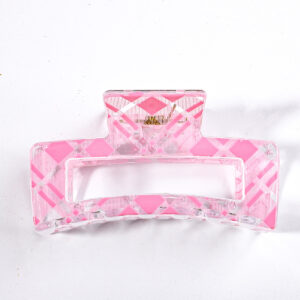 Transparent square print