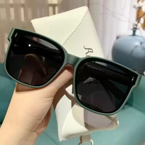 set mirror / Green frame gray [polarized]]