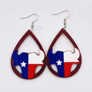 JE0790E / Wooden earrings