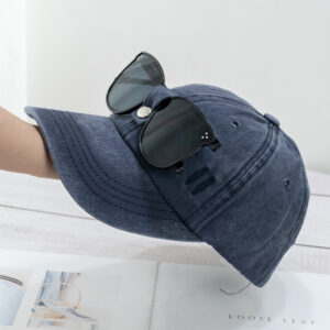 Light plate glasses-navy blue / Adjustable