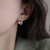 Wholesale A two-piece pearl earrings niche design high-grade earrings luxury temperament earrings for womenWholesale A two-piece pearl earrings niche design high-grade earrings luxury temperament earrings for women