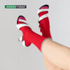 Wholesale Light luxury color matching casual mid-calf socks men and women modern retro pile socks girl Valentine's Day cotton socks