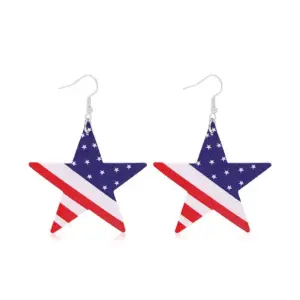 Beautiful National Flag Earrings【11】 / Source Factory【Same-day Shipping】