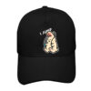 Wholesale Valentine's Day Jump Rope Rabbit Tiger Baseball Cap Men and Women Couple Black and White Dome Peaked Cap