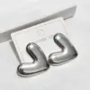 Wholesale 304 Stainless Steel Earrings Niche Simple Design Sense Stud Earrings Heart Water Plated Earrings Earrings For Shopping Banquet Fashion Show