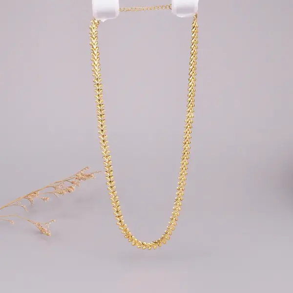 oly-dada6c7fe438a15743eafc2e9ed90a54 Wholesale PVD Coated Real Gold Plated 18K Gold Heart 304 Stainless Steel Waterproof Non Tarnish 304 Stainless Steel Necklace
