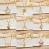 Wholesale Luxurious Titanium Steel Necklace For Women New Style Heart Pendant Collarbone Chain Versatile High-End Sensation Jewelry