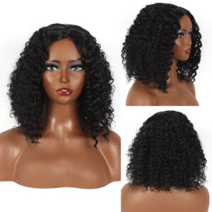 oly-db233a7401b07f3e01e7beec755c8f5a Wholesale Cross-border platform foreign trade popular women's long bangs explosion head winding tube black spring roll short curly hair full top head cover