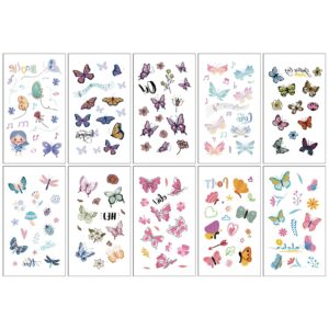 Butterfly A series 10 sheets/set / 68*120MM