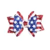 Wholesale Sweet Bow Tie Hairpin In Pu Leather, Perfect Hair Accessory For Summer And Independence Day