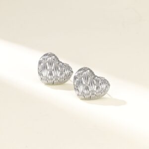 Te00249 love zirconia-silver