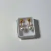 Wholesale PVD Coated 18K Gold Plated Heart Shape Ball 304 Stainless Steel Sweet Waterproof Non Tarnish Cartilage Earrings