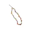 Wholesale Romantic Ice Cream Necklace For Women With Waterproof Non Tarnish Natural Stone And Handmade Chain In Coffer Color