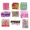 oly-dc00aea7186e0404cf6a51aaef77b99a Wholesale loose powder cartoon letters love bag jewelry acrylic pin DIY patch accessories
