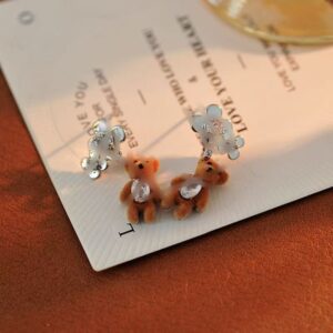 Bear earrings e327