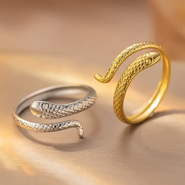 Wholesale Titanium Steel Oil Pressed Ring Women's Non-Fading Unique Design Stainless Steel Jewelry Geometric Pattern Couple Rings