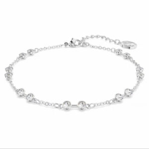 Versatile white diamond bracelet