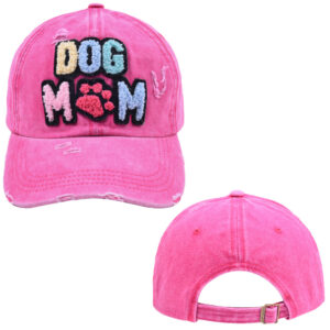 Rose-DOG MOM baseball cap / Adult style