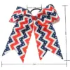 oly-dc747783f1d49ab7d9b88a50cdc91cdd Wholesale 8inch American Independence Day Bow Tie Headband Striped Large Bow Headband Polyester Fiber Bubble Headband Customizable Logo