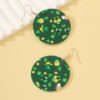 oly-dc74e00a3230090503cb2a3d9b8421a5 Wholesale St. Parkrit Festival Earrings Europe and America Ireland Popular Creative Personality Lucky Grass Pineapple House Earrings