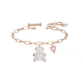 White bear bracelet