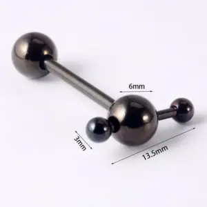 Through-Hole Ball-Black