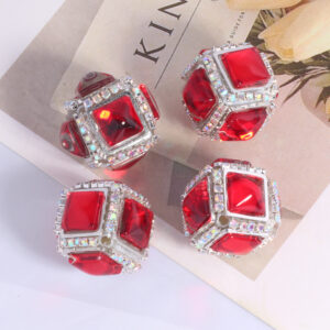 red with diamonds
