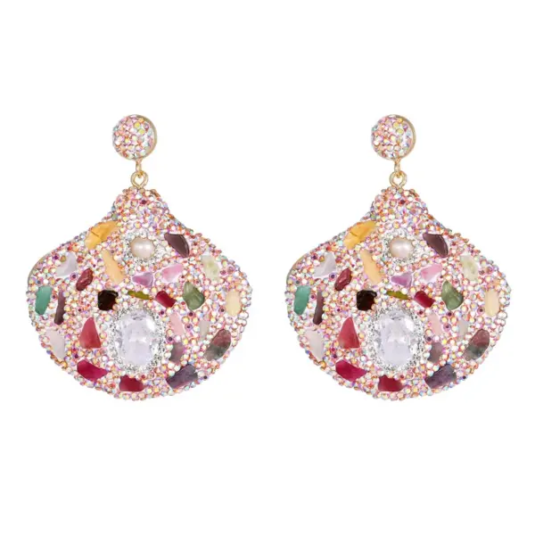 Wholesale Sector Jewelry Set For Women With Electroplated Copper And Baroque Pearl Inlay Featuring Beaded Chain