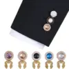 Wholesale Modern Style Zinc Alloy Cufflinks For Adults Featuring Buckle Craftsmanship