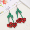 Wholesale Valentine's Day variety of earrings Bohemian style wine glass earrings