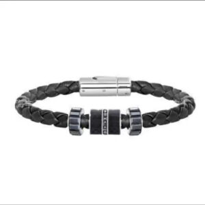 Leather cord bracelet [size message]