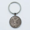 Wholesale Creative Archangel Michael Time Gem Keychain Bag Car Key Pendant