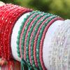 oly-ddc9a3073bd868e9a10a584f7318abf0 Wholesale Bohemian Style Hand-Woven Double-Layer Xiaomi Bead Crystal Bracelet Girl's All-Match Bracelet Girlfriend Friendship Rope