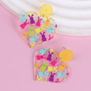 Multi-color love rabbit