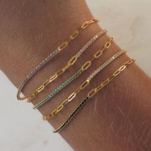 oly-de17336b9672ebfdf2e10c20e71b93a4 Wholesale Stainless steel zircon bracelet PVD vacuum gold-plated exquisite titanium steel bracelet jewelry