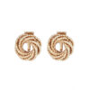 oly-de2846f16f5e7e9113fc9408775c653e Wholesale special jewelry earrings creative metal elements circle multi-layer knotted earrings