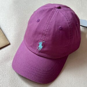 Pol deep purple and blue characters / Adjustable (54-61cm)
