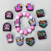 oly-de71cf00171c1b3d379e0bcedede8d83 Wholesale Drop Glue Silicone Easter DIY Bead Accessories Cartoon Rabbit Bead Pen Stereo Dwarf Beads
