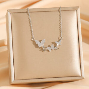 8400 silver butterfly