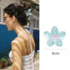 Wholesale Plumeria Flower Hairpin for Women, Cute Back Head Grabber, High-End Beach and Seaside Resort Style Hairpin