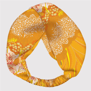 Cross hairband -20 / twill silk